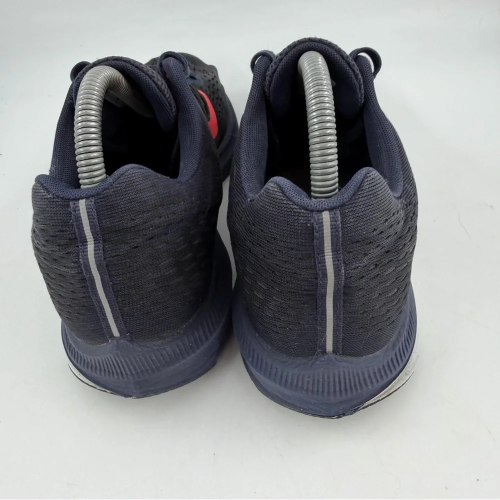 Nike Women’s Air Zoom Winflo 5 -SZ 9- Navy Blue Running Shoes Sneakers Lace-Up